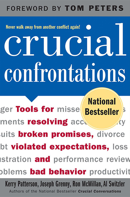 Crucial Confrontations Book Summary, Patterson, McMillan, Grenny &  Switzler